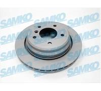 2x Disco freno ventilazione interna B2461VR SAMKO per BMW ALPINA