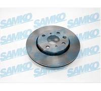 2x Disco freno ventilazione interna C1004V SAMKO per CITROËN PEUGEOT TOYOTA