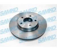 2x Disco freno ventilazione interna C3016V SAMKO per JEEP DODGE CHRYSLER