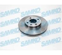 2x Disco freno ventilazione interna D4002V SAMKO per CHEVROLET AVEO Hatchback