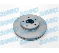 2x Disco freno ventilazione interna F1009VR SAMKO per FORD VOLVO