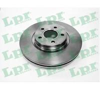 LPR Brakes Disco freno F1012V ventilazione interna – Kit coppia 2 pezzi per Ford, Volvo