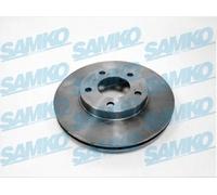 2x Disco freno ventilazione interna F1015V SAMKO per MAZDA FORD