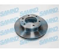 2x Disco freno ventilazione interna F1027V SAMKO per FORD MAZDA