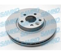 2x Disco freno ventilazione interna F1035VR SAMKO per VOLVO FORD LAND ROVER