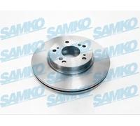 2x Disco freno ventilazione interna H1005V SAMKO per HONDA CIVIC VIII Hatchback