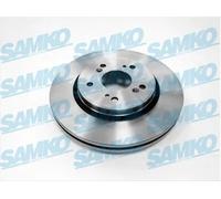 2x Disco freno ventilazione interna H1029V SAMKO per HONDA CR-V III CR-V IV
