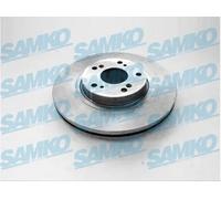 2x Disco freno ventilazione interna H1032V SAMKO per HONDA ACCORD VIII