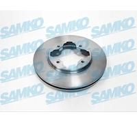 2x Disco freno ventilazione interna H1371V SAMKO per ROVER HONDA
