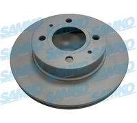 2x Disco freno ventilazione interna H2014VR SAMKO per HYUNDAI ATOS