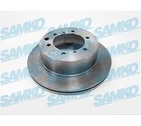 2x Disco freno ventilazione interna H2018V SAMKO per HYUNDAI TERRACAN