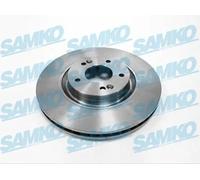 2x Disco freno ventilazione interna H2026V SAMKO per HYUNDAI KIA