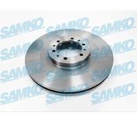 2x Disco freno ventilazione interna M1002V SAMKO per MITSUBISHI PAJERO II L200