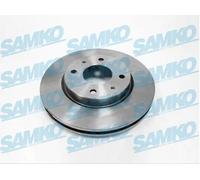 2x Disco freno ventilazione interna M1005V SAMKO per MITSUBISHI GALANT VIII