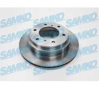 2x Disco freno ventilazione interna M1007V SAMKO per MITSUBISHI PAJERO IV