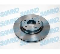 2x Disco freno ventilazione interna M1013V SAMKO per MITSUBISHI GRANDIS