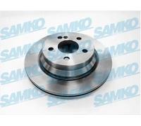 LPR Brakes - Disco freno M2002V - Ventilazione interna - 2 pezzi per Mercedes-Benz Classe E/CLS/GLK