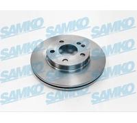 2x Disco freno ventilazione interna M2016V SAMKO per MERCEDES-BENZ CLASSE A