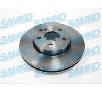 2x Disco freno ventilazione interna M2017V SAMKO per MERCEDES-BENZ CLASSE E