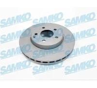 2x Disco freno ventilazione interna M2017VR SAMKO per MERCEDES-BENZ CLASSE E