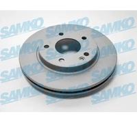 2x Disco freno ventilazione interna M2591VR SAMKO per MERCEDES-BENZ CLASSE A