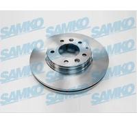 2x Disco freno ventilazione interna M5001V SAMKO per MAZDA 6 Hatchback