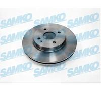 2x Disco freno ventilazione interna M5017V SAMKO per MAZDA 2