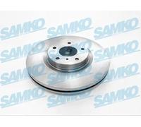 2x Disco freno ventilazione interna N2014V SAMKO per INFINITI NISSAN