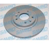 2x Disco freno ventilazione interna N2045VR SAMKO per NISSAN RENAULT