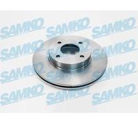 2x Disco freno ventilazione interna N2812V SAMKO per NISSAN 200SX ALMERA II