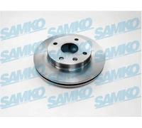 2x Disco freno ventilazione interna O1007V SAMKO per DAEWOO CHEVROLET