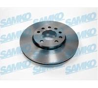2x Disco freno ventilazione interna O1009V SAMKO per OPEL FIAT