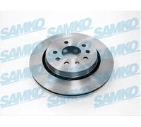 2x Disco freno ventilazione interna O1016V SAMKO per CADILLAC SAAB OPEL FIAT
