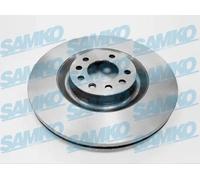 2x Disco freno ventilazione interna O1045V SAMKO per SAAB OPEL