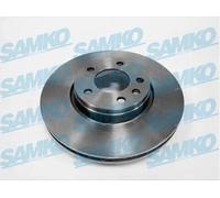 2x Disco freno ventilazione interna O1291V SAMKO per OPEL OMEGA A SENATOR B