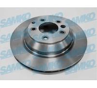 2x Disco freno ventilazione interna P2014V SAMKO per PORSCHE VW AUDI