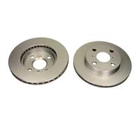 2x Disco freno ventilazione interna QD3656 QUARO per TOYOTA YARIS