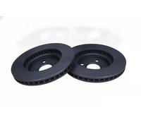 2x Disco freno ventilazione interna QD6274HC QUARO per TOYOTA COROLLA