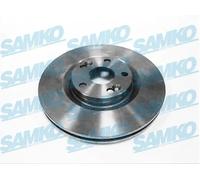 2x Disco freno ventilazione interna R1012V SAMKO per SUBARU RENAULT