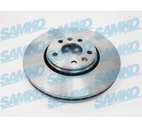 2x Disco freno ventilazione interna R1057V SAMKO per RENAULT LAGUNA III TALISMAN
