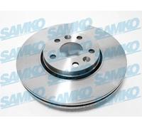 2x Disco freno ventilazione interna R1075V SAMKO per RENAULT SCÉNIC II