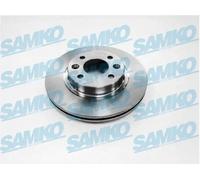 2x Disco freno ventilazione interna R1181V SAMKO per RENAULT 18 25 ESPACE I