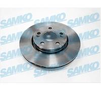 2x Disco freno ventilazione interna R1571V SAMKO per RENAULT SAFRANE I