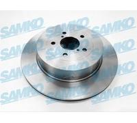 2x Disco freno ventilazione interna S4001V SAMKO per SUBARU IMPREZA Tre volumi