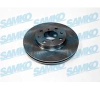 2x Disco freno ventilazione interna S5001V SAMKO per OPEL SUZUKI