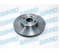 LPR Brakes Dischi freno T2024V ventilati anteriori Coppia per Toyota Corolla