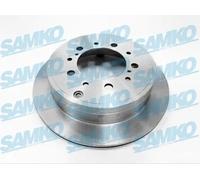 2x Disco freno ventilazione interna T2076V SAMKO per TOYOTA LEXUS