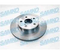 2x Disco freno ventilazione interna T2841V SAMKO per TOYOTA RAV 4 I