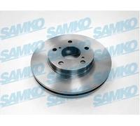 2x Disco freno ventilazione interna T2981V SAMKO per TOYOTA LEXUS