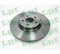 2x Disco freno ventilazione interna V1005V LPR per VOLVO C70 II Cabriolet V50